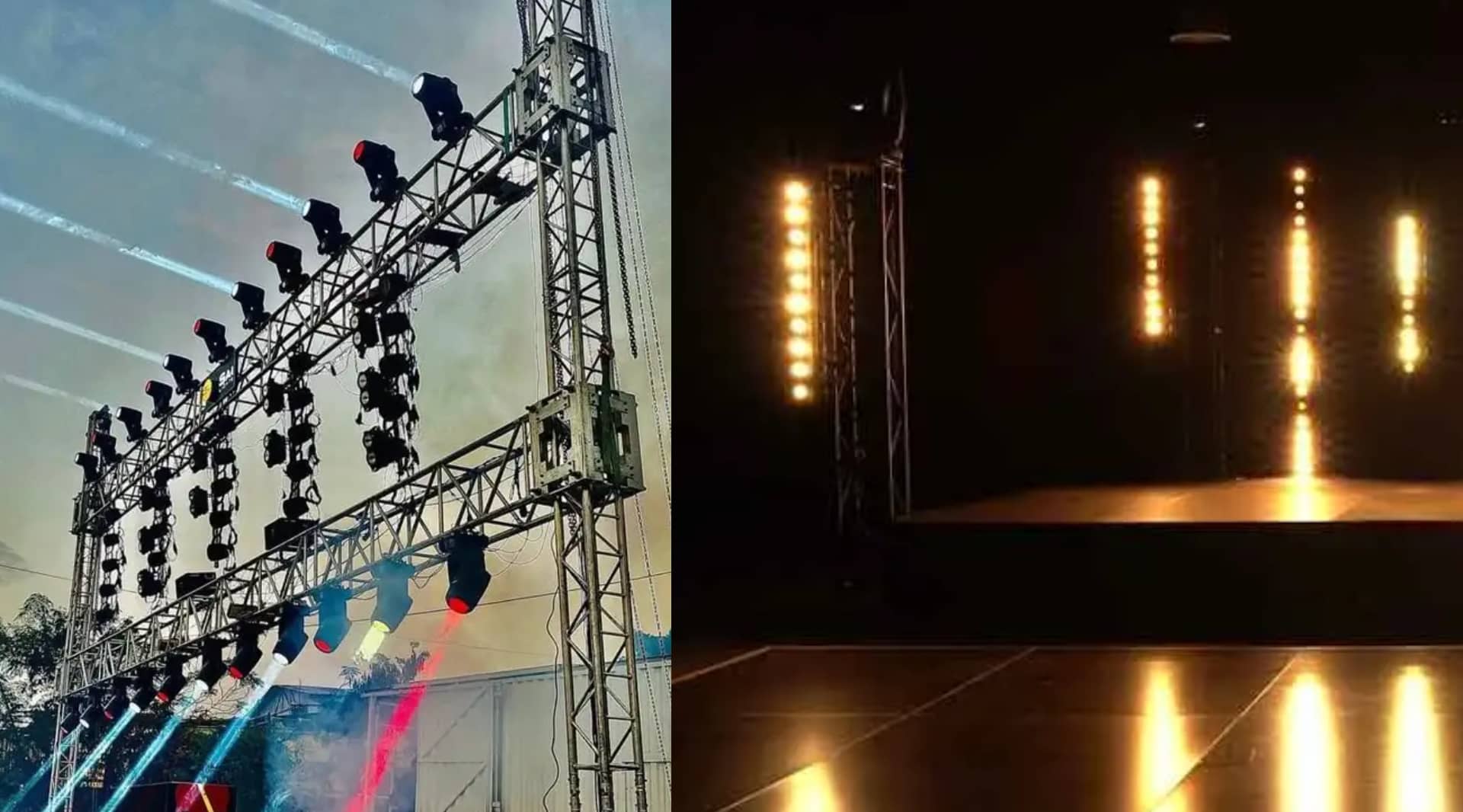 Projecteurs LED pour éclairage événementiel