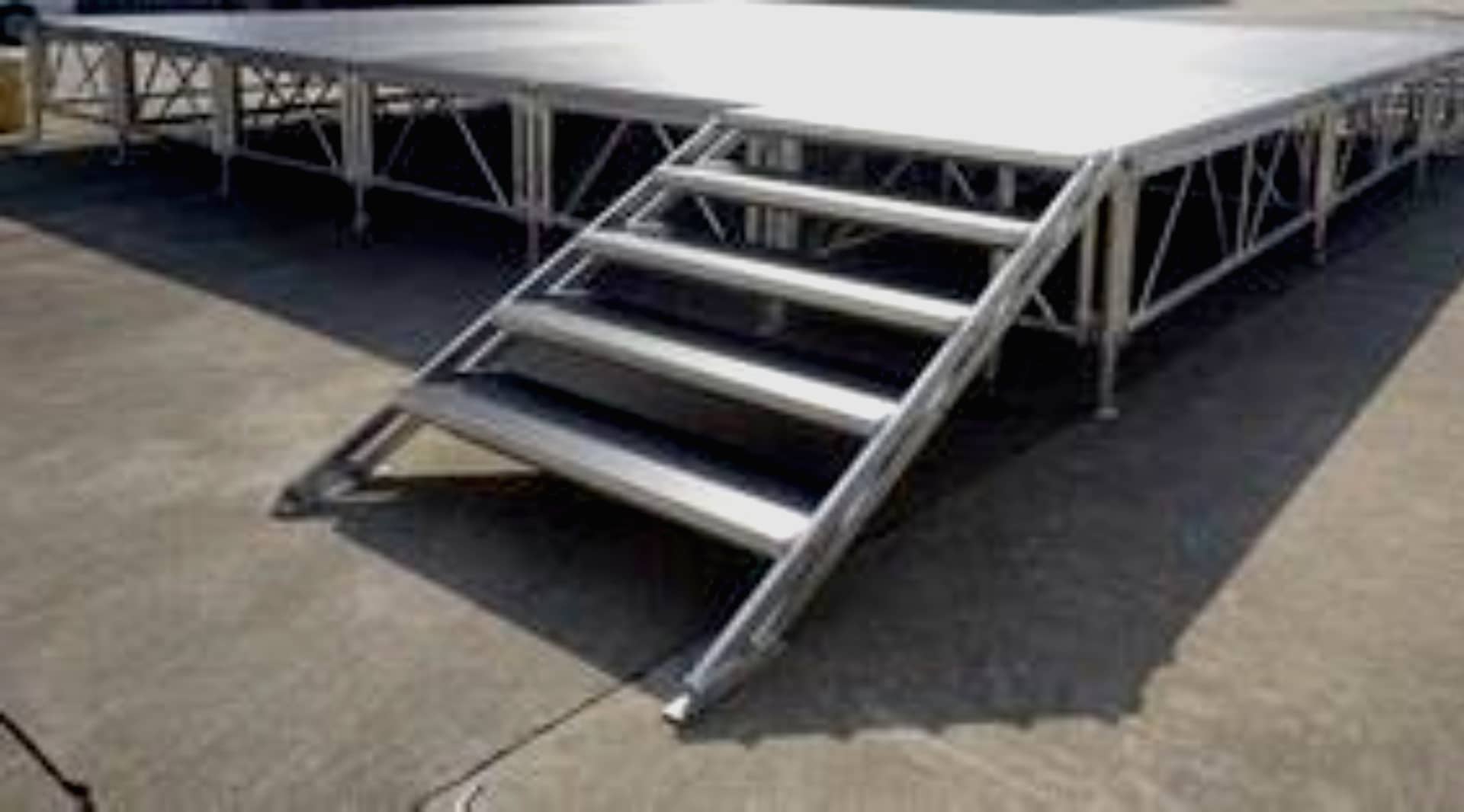 Structures en aluminium pour événements - Installation professionnelle