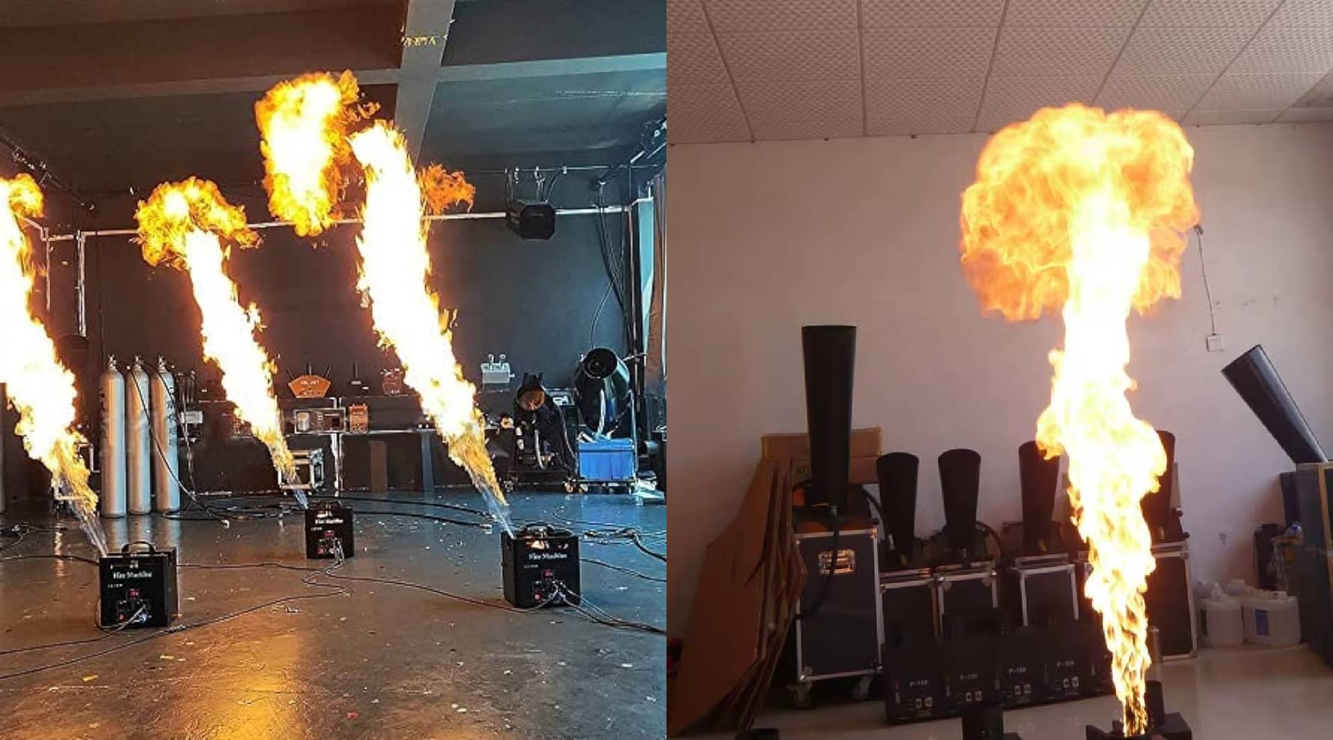 Effets spéciaux pour événements - Lasers et éclairages spectaculaires