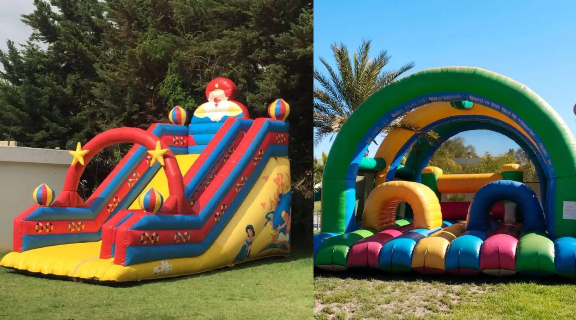Structures gonflables pour événements - Châteaux gonflables sécurisés
